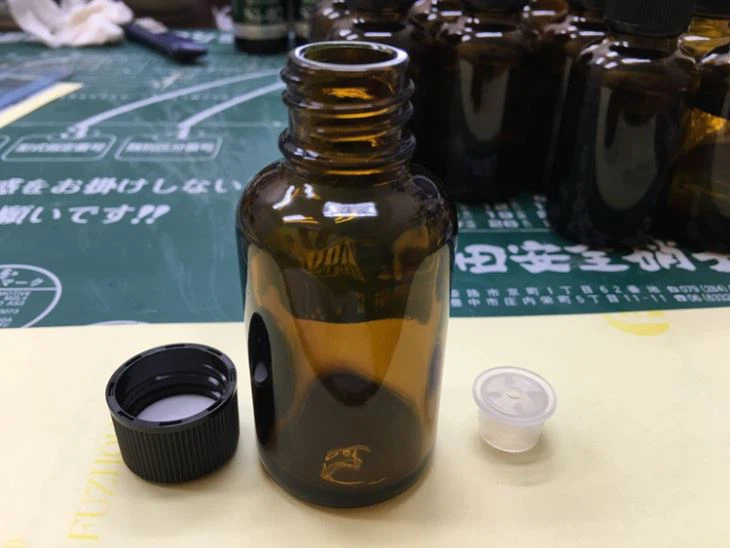 Glass Coating Special Bottling Drip Seal Brown