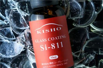 Nano kristalno prevleko iz stekla